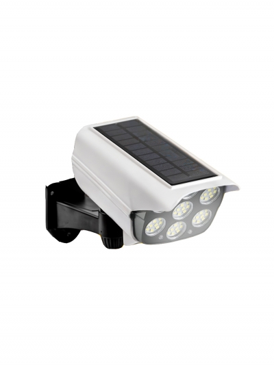 Фото: Уличный светильник на солнечной батарее с имитацией камеры видеонаблюдения Glowspy-3 Уличный светильник на солнечной батарее с имитацией камеры видеонаблюдения Glowspy-3