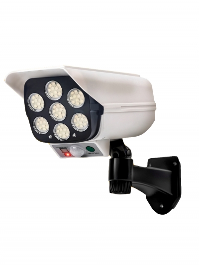 Фото: Уличный светильник на солнечной батарее с имитацией камеры видеонаблюдения Glowspy-2 Уличный светильник на солнечной батарее с имитацией камеры видеонаблюдения Glowspy-2