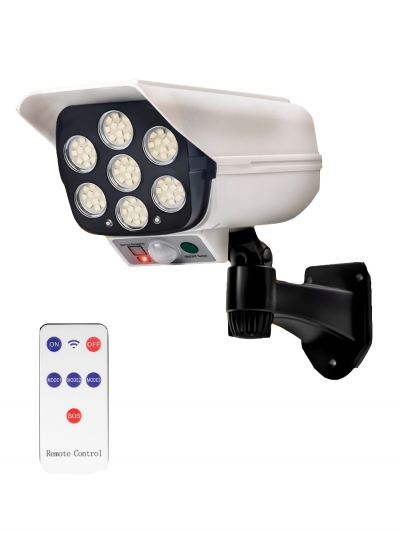 Фото: Уличный светильник на солнечной батарее с имитацией камеры видеонаблюдения Glowspy-1 Уличный светильник на солнечной батарее с имитацией камеры видеонаблюдения Glowspy-1