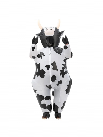 Фото: Надувной карнавальный костюм Корова FZ1806-3 Надувной карнавальный костюм Корова FZ1806-3