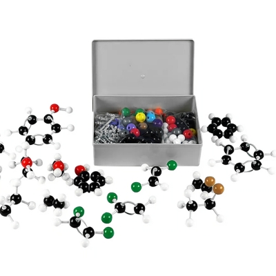 Фото: Набор для создания молекулярной модели Molecmod, 267 шт.-1 Набор для создания молекулярной модели Molecmod, 267 шт.-1